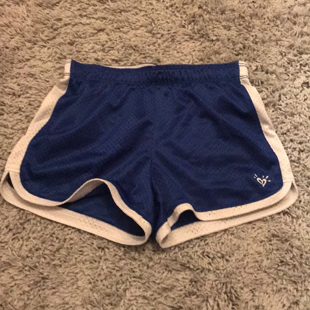 Blue Mesh Shorts